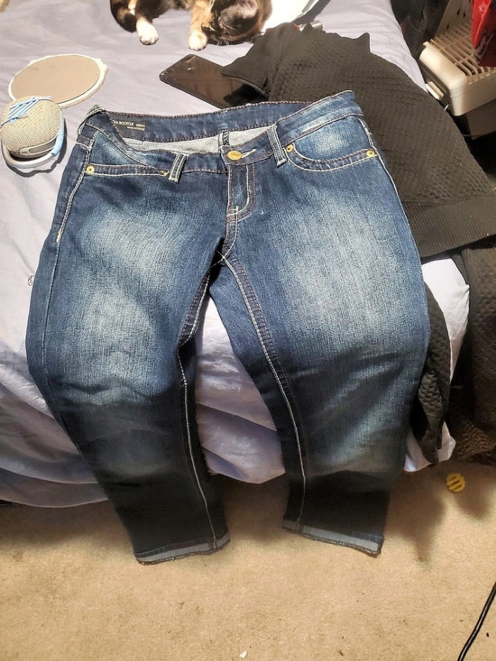Buffalo Mischka Bootcut Jeans in Blue